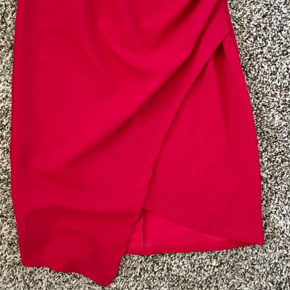 Casual red dress new size M - Picture 4 of 4